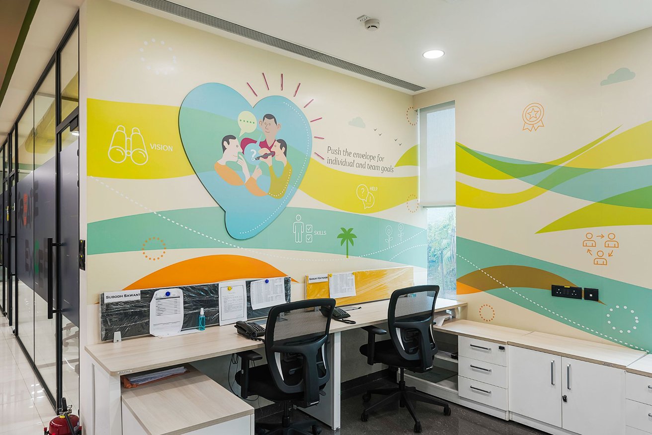 Office branding interior
