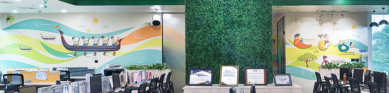 Office branding interior