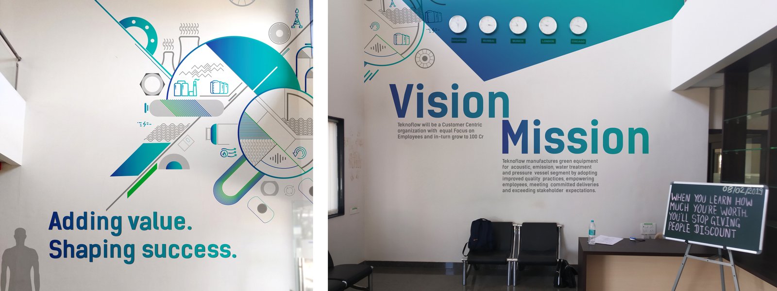 Office branding interior