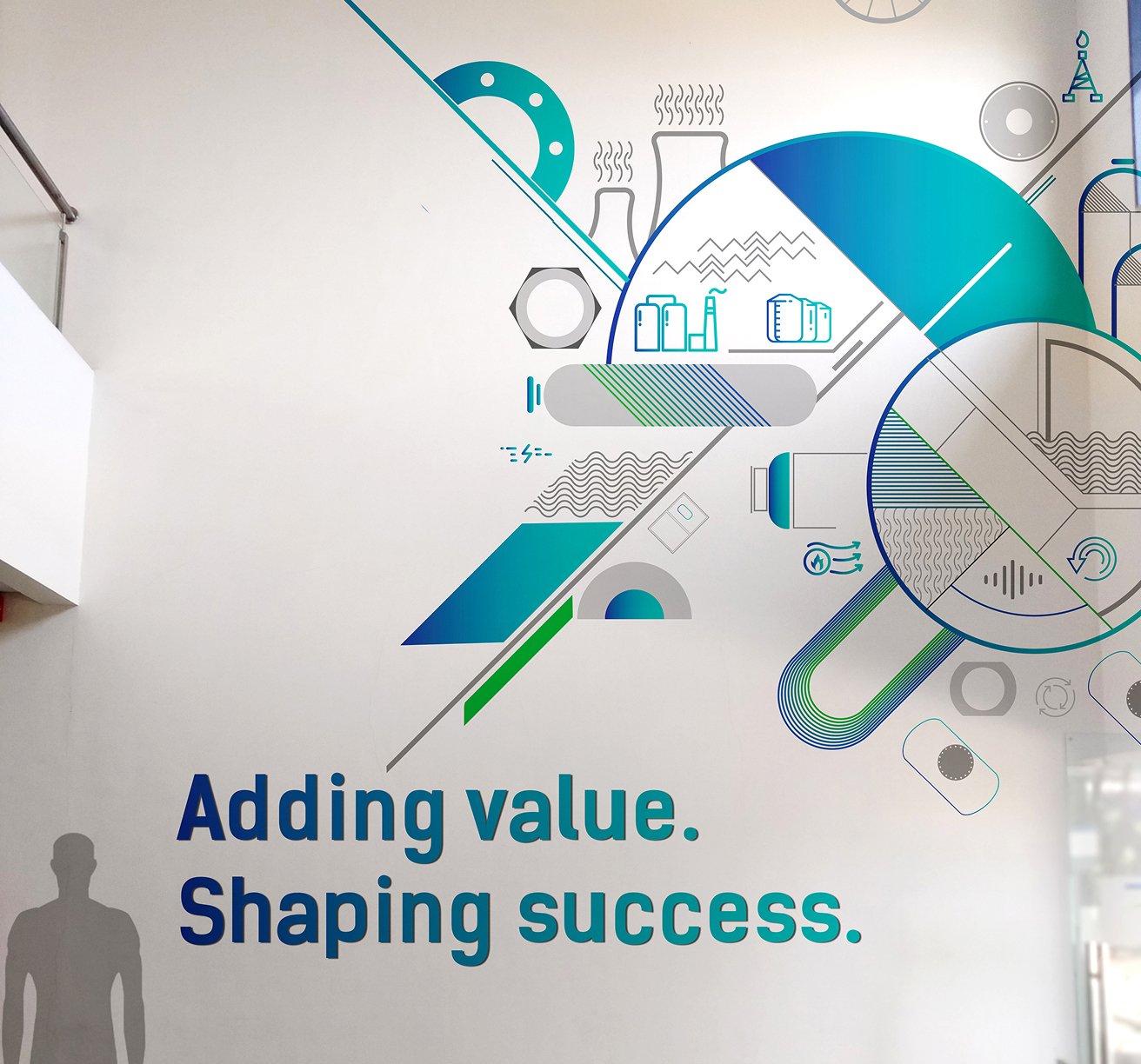 Office branding interior