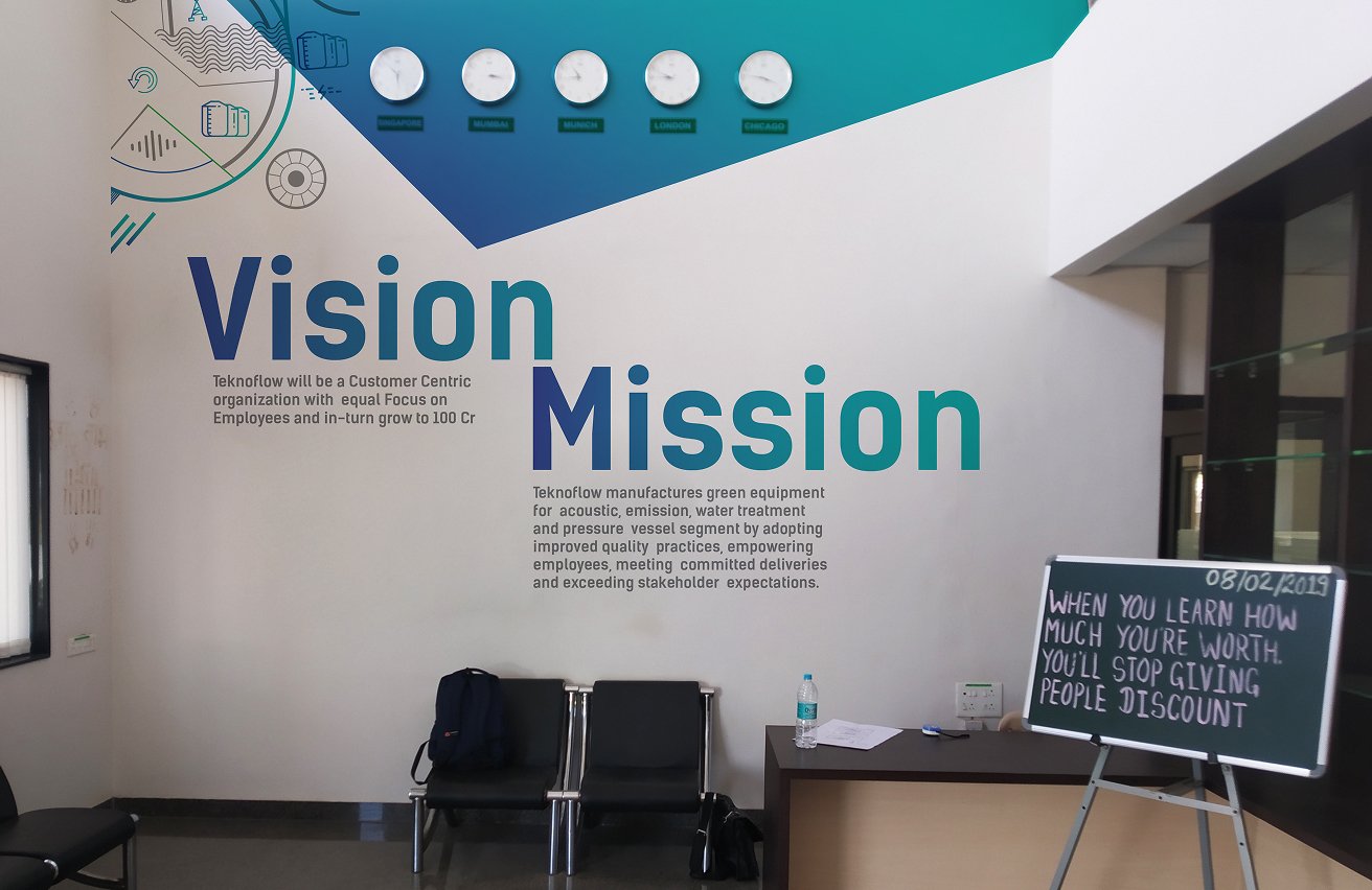Office branding interior