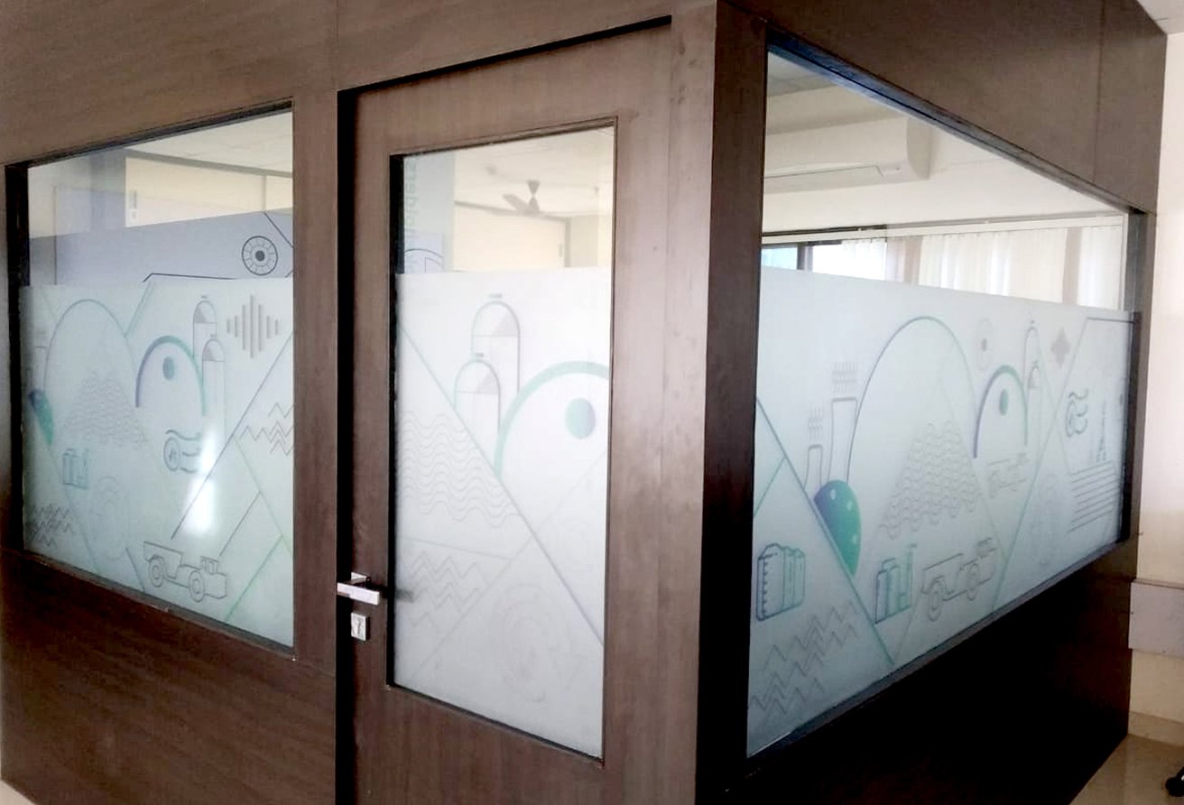 Office branding interior