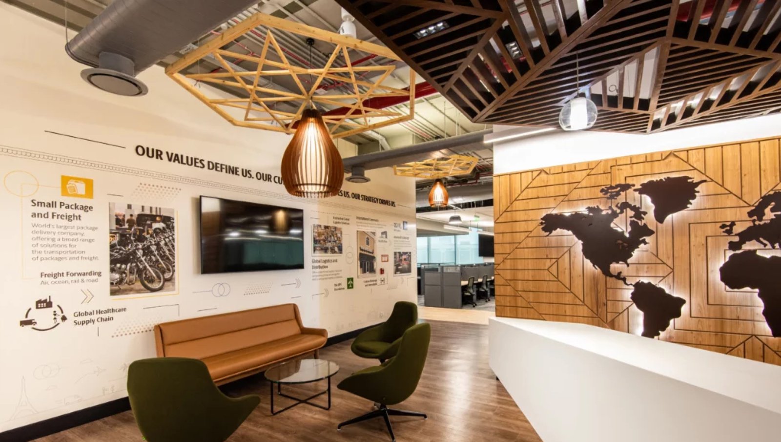 Office branding interior