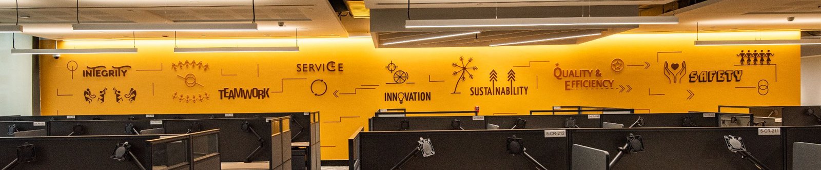 Office branding interior