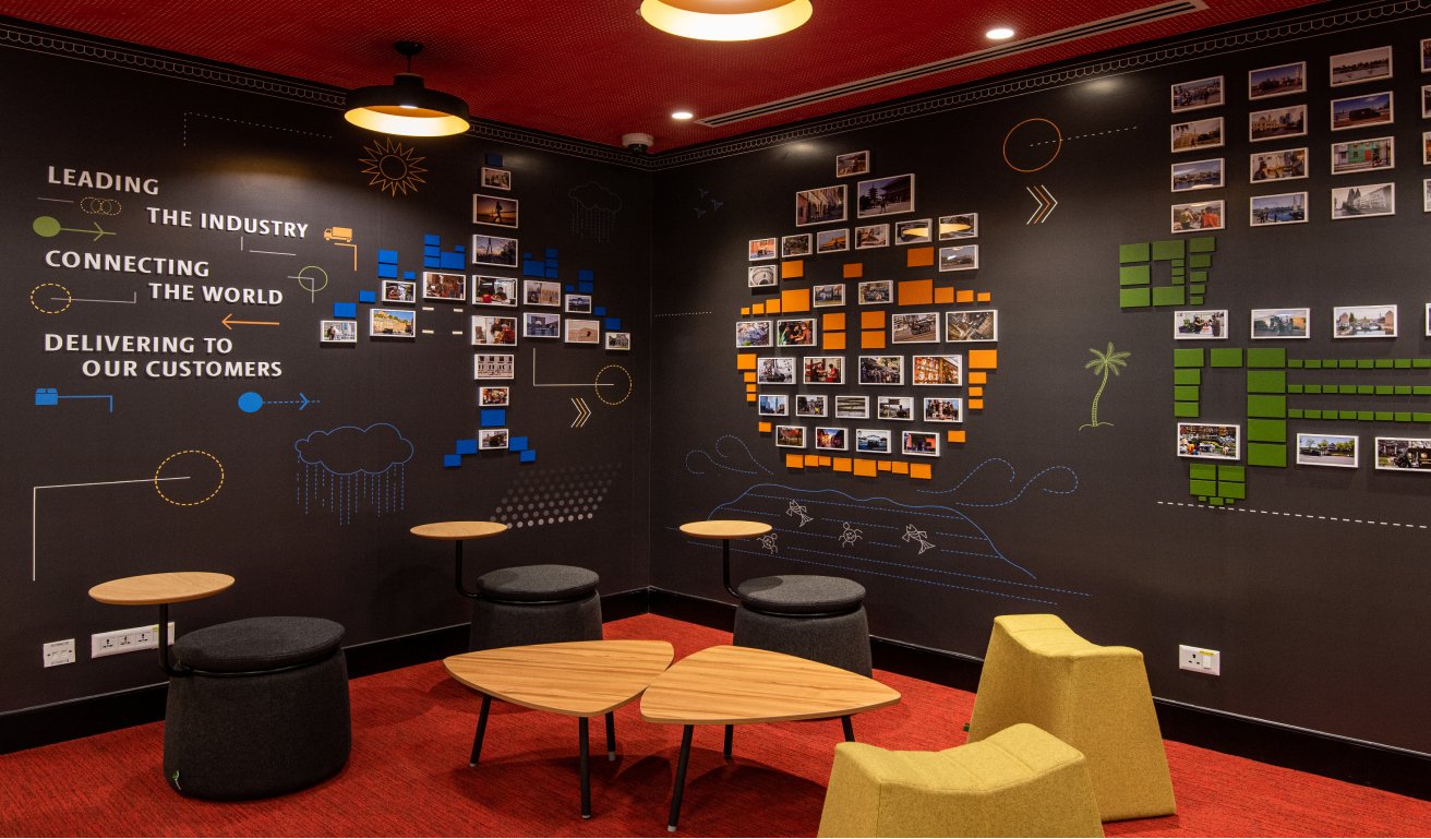 Office branding interior