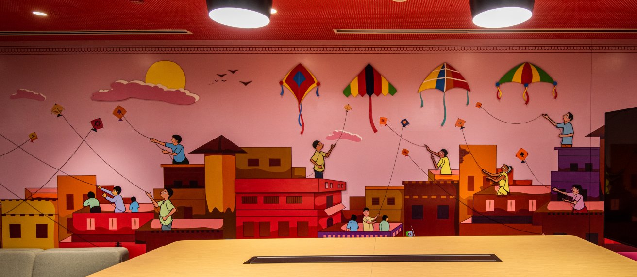 Office branding interior