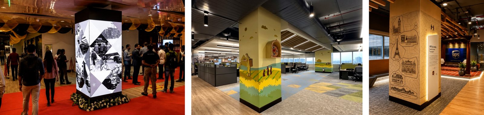 Office branding interior