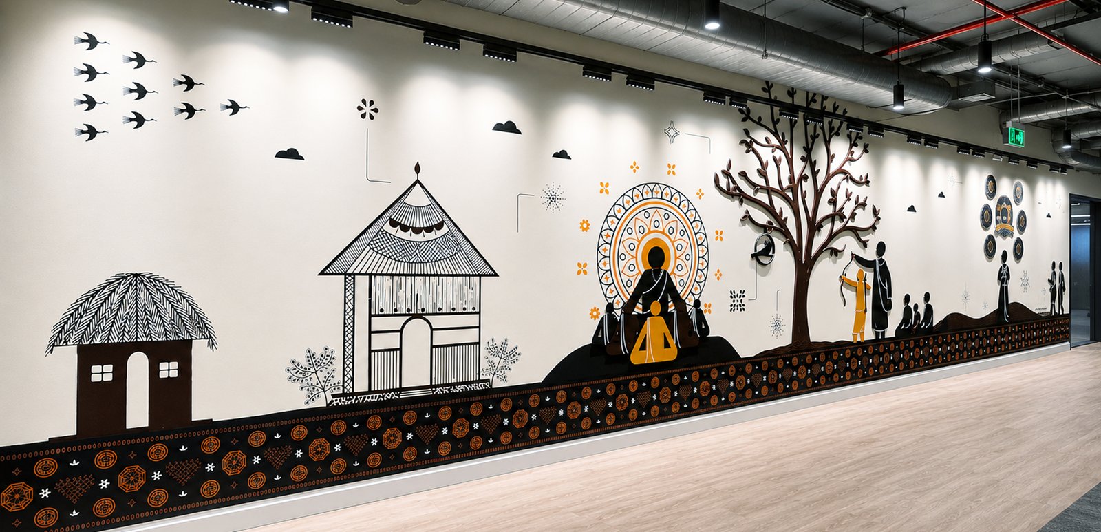 Office branding interior