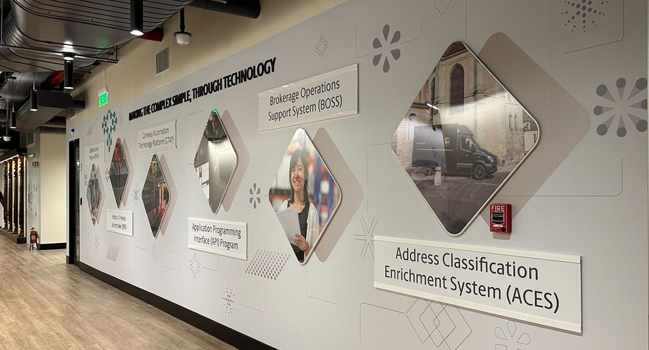 Office branding interior