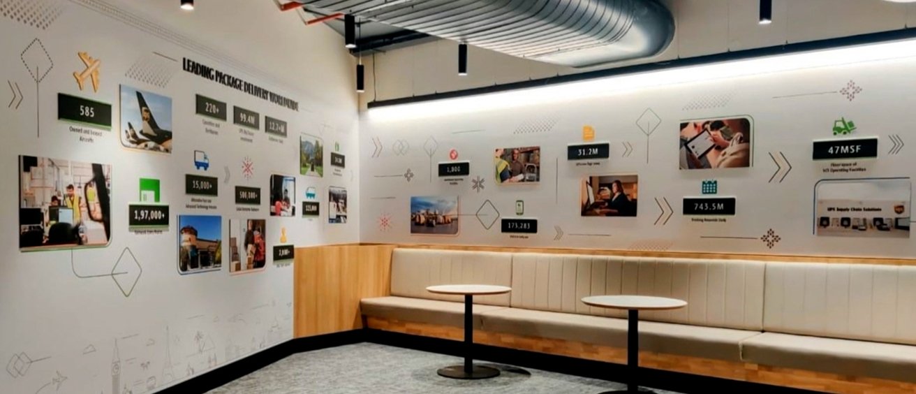 Office branding interior