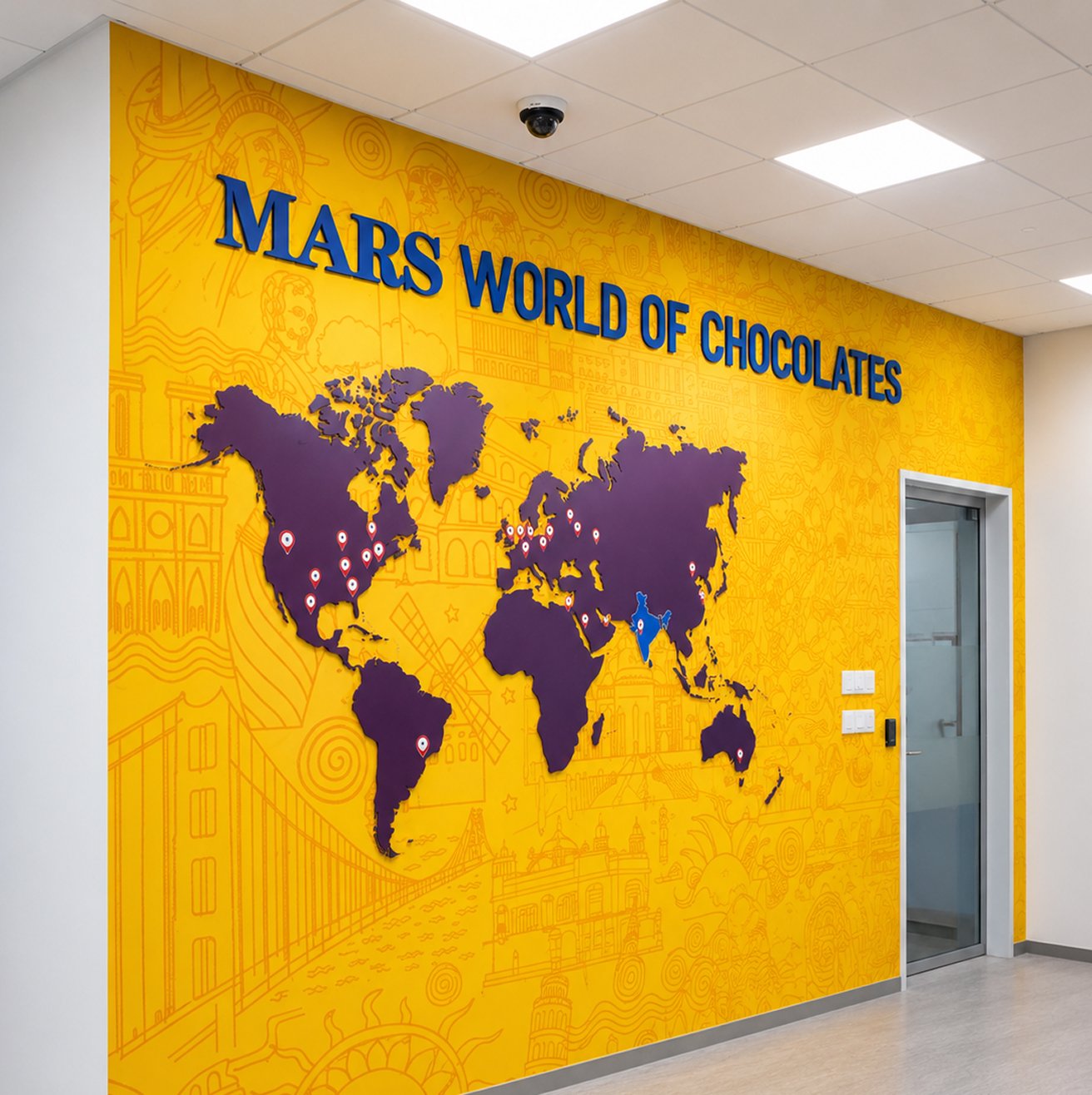 Office branding interior