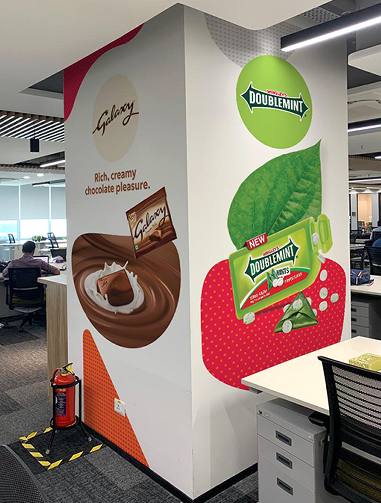 Office branding interior